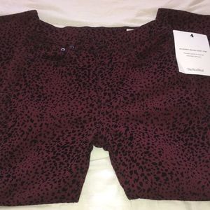 Rag and Bone High-Rise Animal Print Flare Jeans